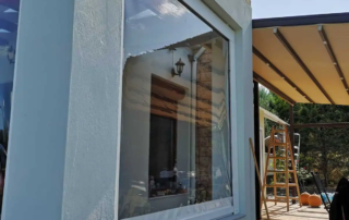 Τοποθέτηση Ζελατινων με κασονέτο για πλήρη μόνωση