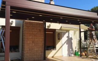 Πέργκολα 6.00χ4.00 με φωτισμό led