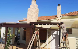 Πέργκολα 6.00χ4.00 με φωτισμό led