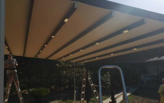 Πέργκολα 6.00χ4.00 με φωτισμό led