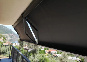 Τοποθέτηση 16τεμαχια τέντες τύπου κασέτα 525 prestige