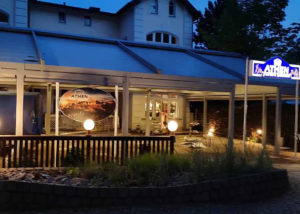 Πέργκολα Αλουμινίου σε μαγαζί