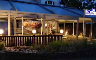 Πέργκολα Αλουμινίου σε μαγαζί