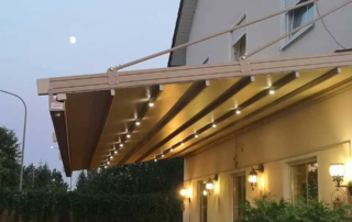 Κρεμαστή Περγολα PRO150 στο Restaurant meteora