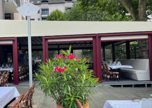 Τοποθέτηση Πέργολας με μοτέρ somfy στο Panino