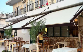 Κατασκευή κρεμαστής πέργκολας τύπου PRO100