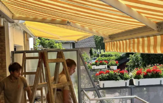 Κατασκευή τέντας τύπου Cassette732