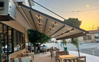 Κατασκευή κρεμαστής πέργκολας τύπου PRO100