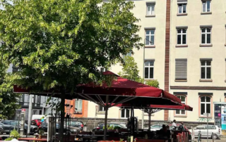 Κατασκευή ομπρέλας υπερβαρέου τύπου στο Panino