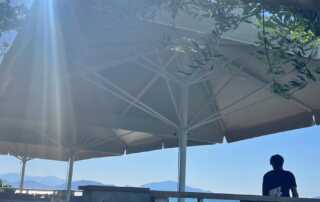 Κατασκευή ομπρέλας 5x5 υπερβαρέου τύπου με ύφασμα block out