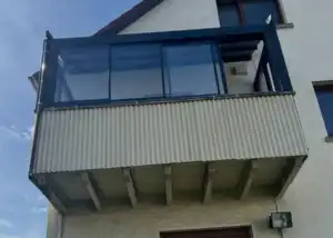 Κατασκευή πέργκολας - Pergola mit glasses