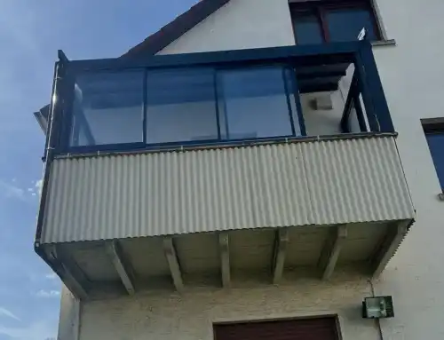 Κατασκευή πέργκολας – Pergola mit glasses